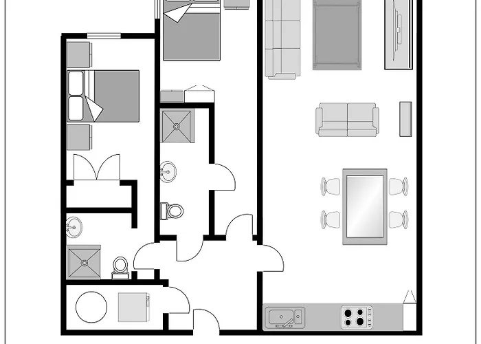 Apartament Leeds City Centre *